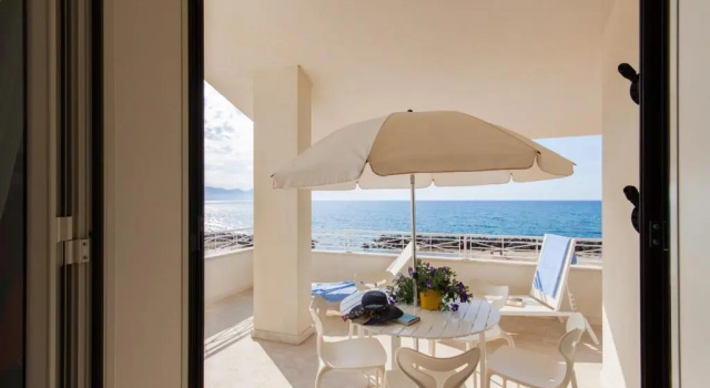 3 bedrooms appartement at Piano di Trappeto 1 m away from the beach with sea view furnished terrace and wifi, Брондау Пәтер Trappeto Sicily
