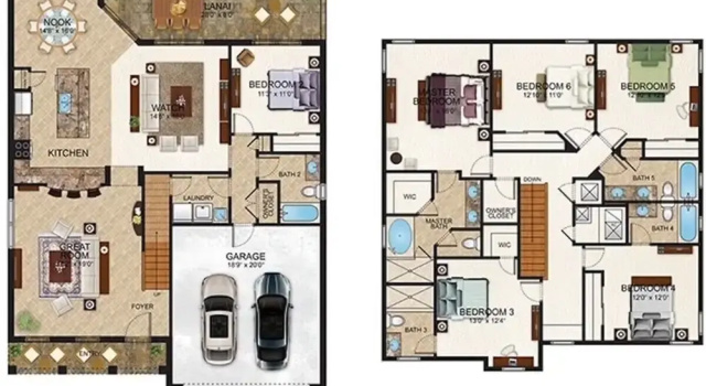 Коттедж 320-6-pc-pet Friendly 6 Bedroom Home With Game Room