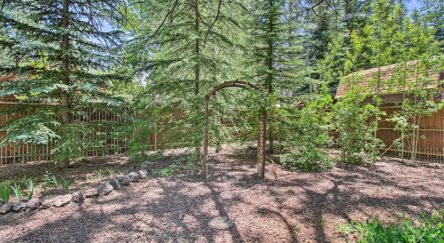 Patio, Fenced Yard: Pet-friendly Pinetop Cabin!
