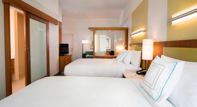 Четырёхместный люкс SpringHill Suites by Marriott Wisconsin Dells