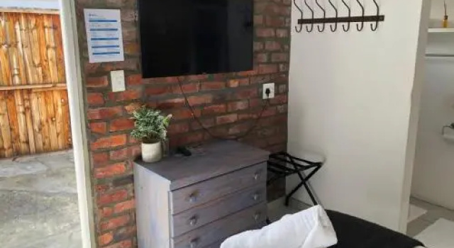 Secure garden flat