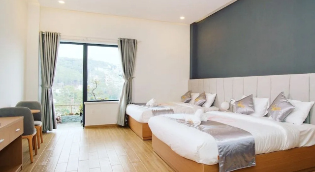 Gold View Boutique Hotel Đà Lạt, Забронировать Отель Отели Далата 3 звезды, 3*