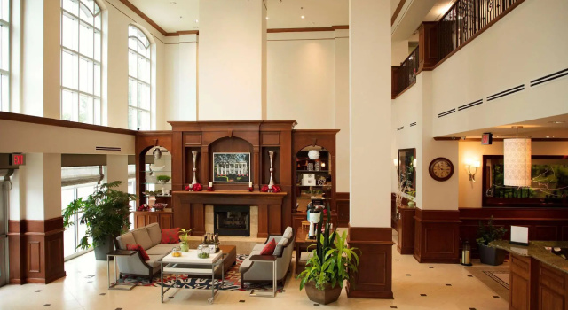 Hilton Garden Inn Athens Downtown, Book Hotel Athens hoteller med parkering, Parkering
