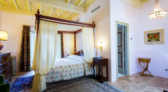 Двухместный номер Deluxe с балконом и с красивым видом из окна Relais Tenuta del Gallo