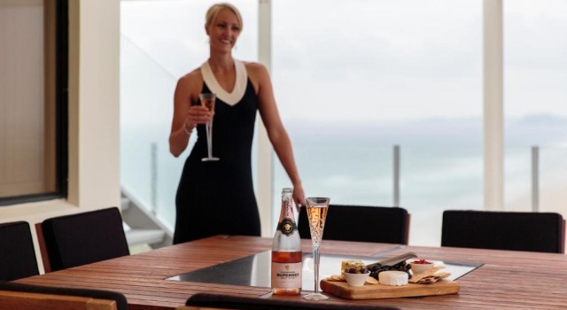 Апартаменты Пентхаус с 3 комнатами с видом на океан Dorchester On The Beach