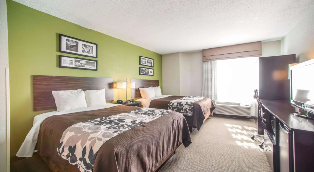 Четырёхместный номер Standard Sleep Inn Decatur I-72
