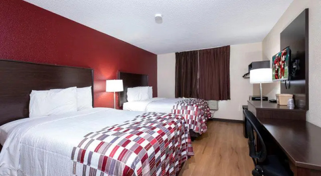 Четырёхместный номер Standard Red Roof Inn Norfolk - Portsmouth