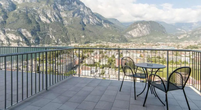 Двухместный номер Superior с балконом и с видом на озеро Hotel Benacus Panoramic