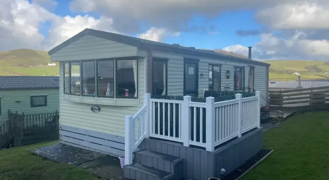 Lovley Sea Viev 2 Bedroom Caravan in Clarach Bay, Забронировать Дом для отпуска Llanddoged and Maenan Южный Уэльс