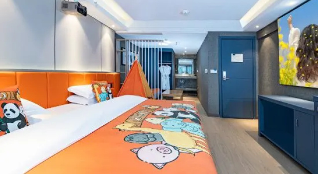 Двухместный люкс Shuxiangxuan Hotel