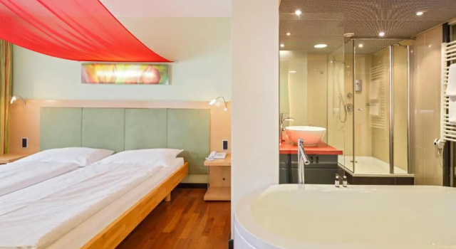 Двухместный номер Deluxe Ramada by Wyndham Baden Hotel du Parc