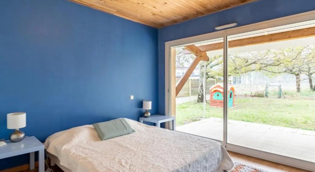 Grande maison familiale 4 chambres, 140m², proche forêt, terrasse et jardin clos, Biscarrosse - FR-1-521-22, Забронировать Отель Отели Бискарросс с парковкой, Парковка