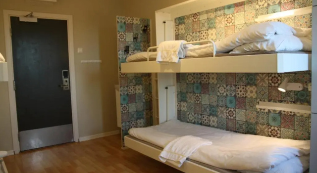 Кровать в общем номере (женский номер) HI Oslo Haraldsheim
