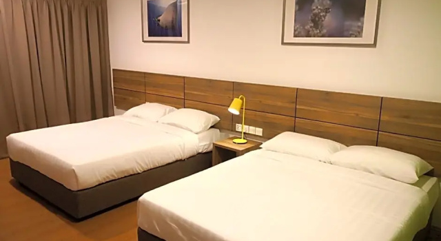 Четырёхместный клубный номер Deluxe Aman Tioman Beach Resort