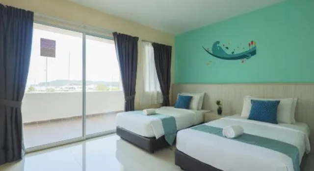 Номер Deluxe AnyLodge Waterfront Marina Island Pangkor-Lumut