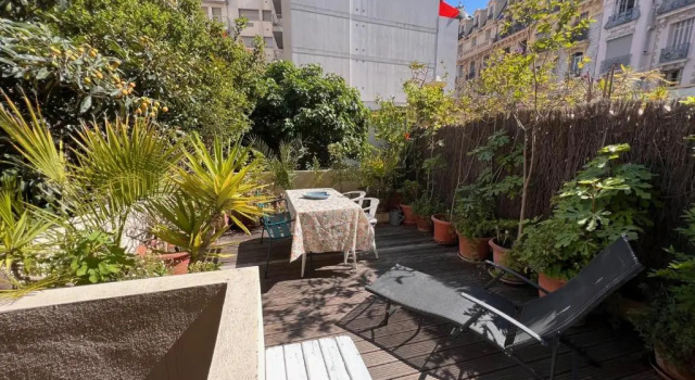 Апартаменты ApartHotel Riviera - Grimaldi Coeur de Ville - Terrasse Esprit - Large Studio AC with bigger South Terrace - Hyper Centre - 5mn plage
