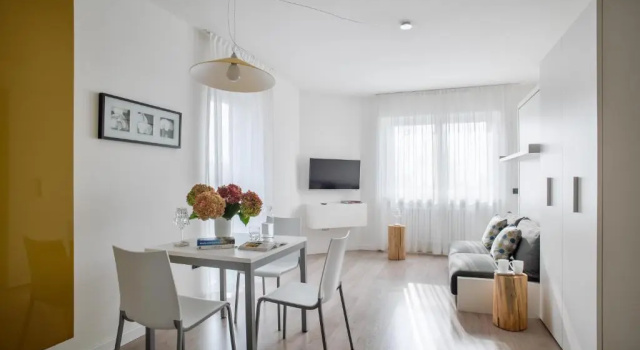 Студия с видом на сад Residence Toblini
