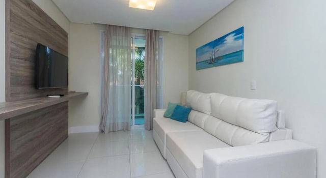 Porto Fino 106 - 200m da praia de Bombinhas - Roupas de cama & kit amenities - Ótimo custo-benefício