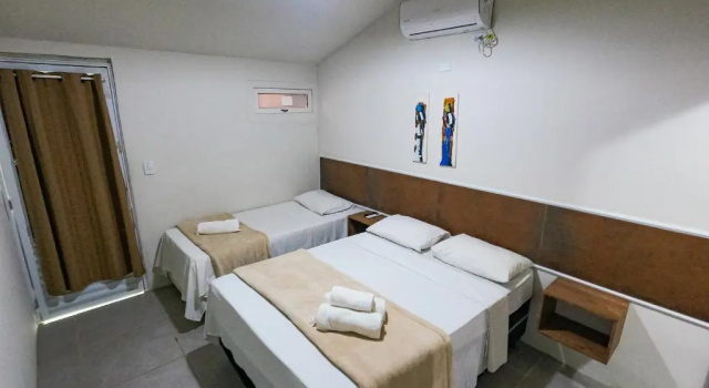 Трёхместный номер Standard Pousada Suites Sol e Mar