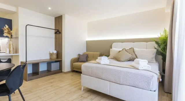 Студия Deluxe с балконом и с видом на город Raise Thiseio Stylish Living