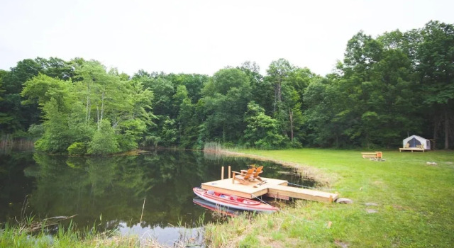 Tentrr - Vista Valley Sites, Забронировать Отель Таннерсвилль Hunter Mountain