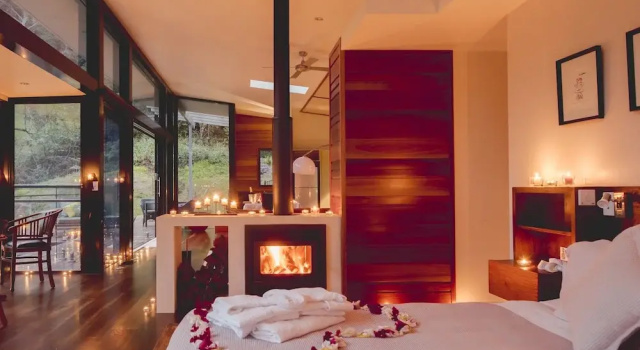Двухместная вилла Luxury с видом на горы Crystal Creek Rainforest Retreat
