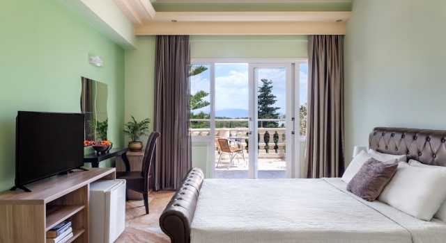 Четырёхместный номер Superior с видом на море Victoria Hill Hotel
