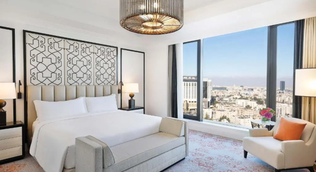 Двухместный люкс Caroline Astor c 1 комнатой с красивым видом из окна The St. Regis Amman