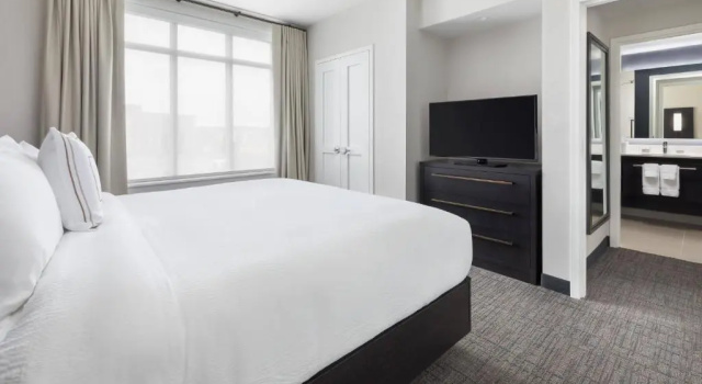 Двухместный люкс c 1 комнатой Residence Inn Long Island Garden City