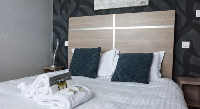 Двухместный номер Standard Logis Hôtel Centrotel et Spa Bulles d'Allier
