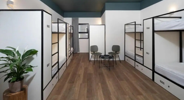 Кровать в общем номере 180 Boutique Hostel
