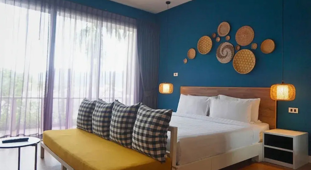 Номер Deluxe с балконом и с красивым видом из окна Signature Phuket Resort