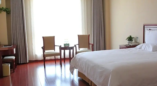 Двухместный номер Deluxe GreenTree Inn Shandong Weihai Wendeng Darunfa Business Hotel