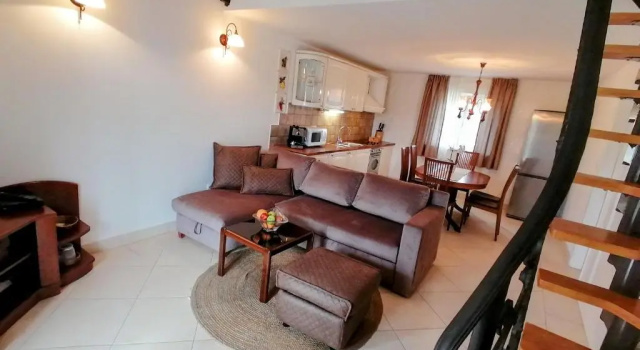 Апартаменты Дуплекс c 1 комнатой с балконом и с видом на море Luxury Three-bedroom Apartment With Amazing Overlook at the sea