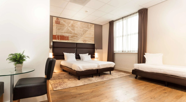 Трёхместный номер Standard c 1 комнатой Best Western Zaan Inn, Amsterdam - Zaandam