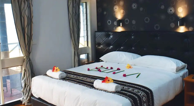 Семейная вилла с 3 комнатами с видом на сад Dua Dua Beach Resort