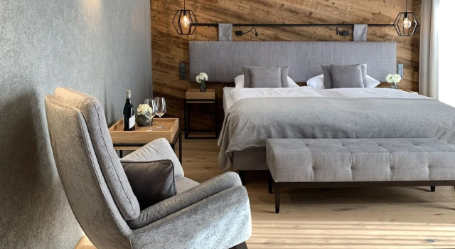 Двухместный номер Standard с балконом Hotel Edelweiss