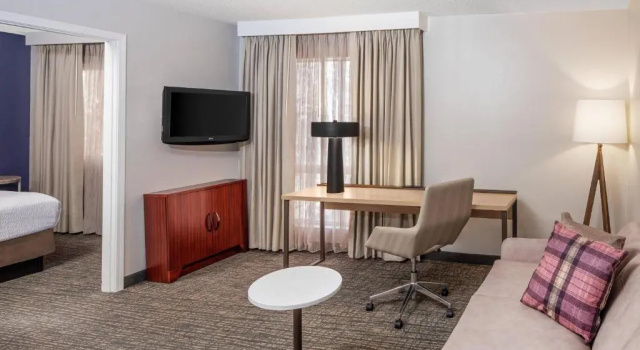 Двухместный люкс c 1 комнатой Residence Inn Durham Research Triangle Park
