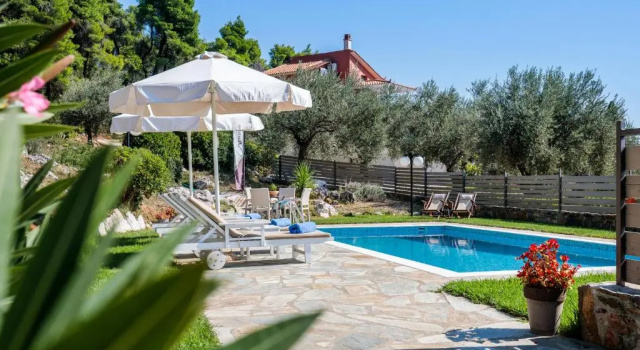 Вилла Luxury Villa with Private Pool in Skopelos, Nature Retreat, Villa Pine Trees by Kardous