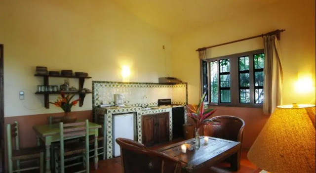 Balkonlu 2 yatak odası süit Bungalows Santa Cruz