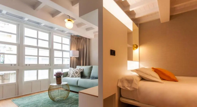 APARTAMENTOS FRANJA 55, Забронировать Апартаменты/квартира Ла-Корунья Галиcия, рядом с Praia dos Mouros