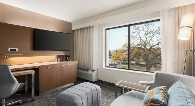 Двухместный номер Standard с балконом и с видом на внутренний двор Residence Inn by Marriott Roseville