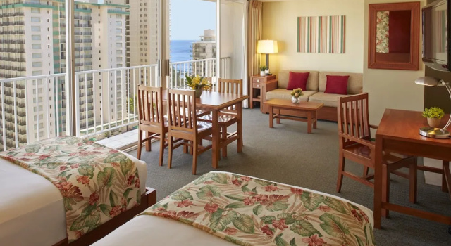 Aqua Pacific Monarch, Book Lejlighed Oahu hoteller med pool, Swimmingpool