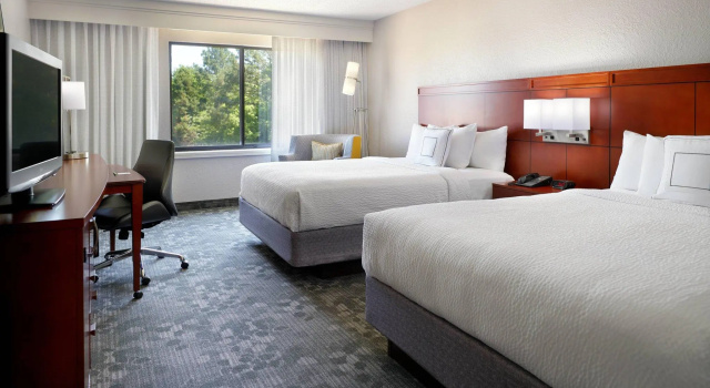 Standard- firedobbelt værelse Courtyard by Marriott Macon