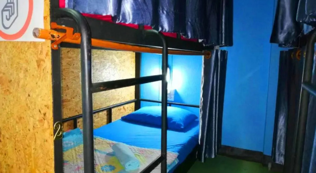 Кровать в общем номере Chiangmai Panda Hostel(2)