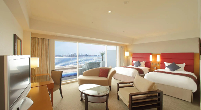 Двухместный номер Executive Superior with South view Kobe Meriken Park Oriental Hotel