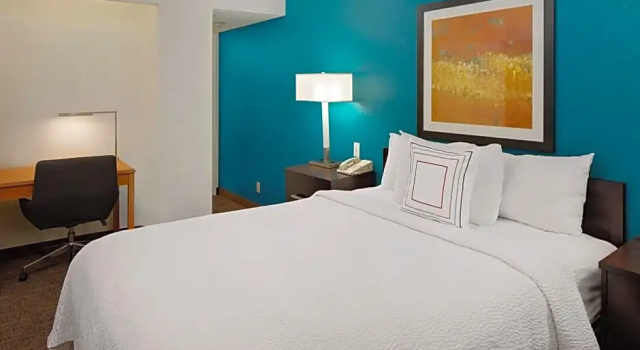 Люкс с 2 комнатами Residence Inn Detroit Troy/Madison Heights