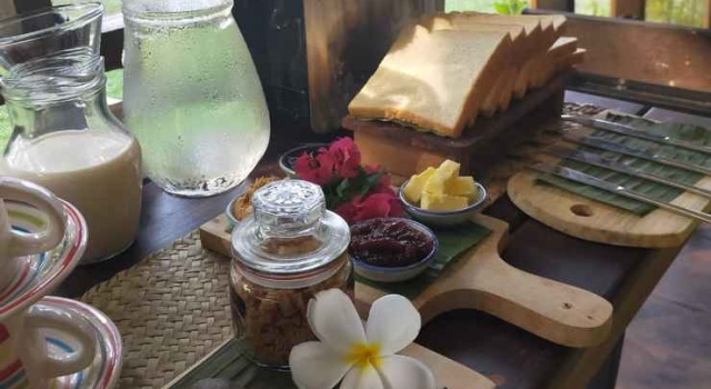 Borneo Escape - Eco Village, Забронировать Отель Отели Палангкарая с завтраком, Завтраки