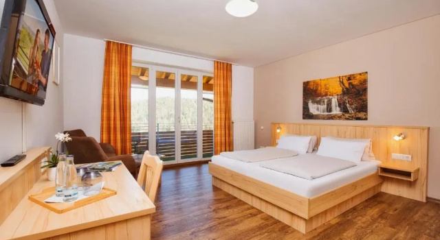 Standard Casal quarto com vista para a montanha Berghotel Mooshütte
