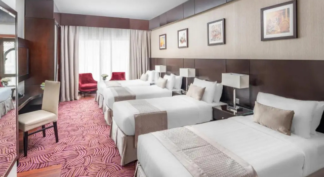 Четырёхместный номер Superior с видом на город Taiba Front Hotel
